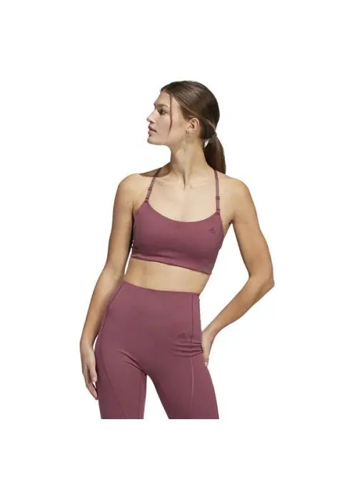 Adidas Damski T-shirt Yo Ls 4e 3s Bra HC7941 Burgund | Sklep Monotox