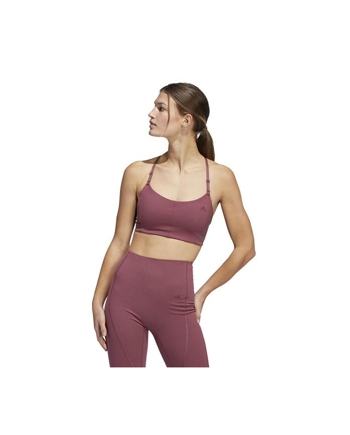Adidas Damski T-shirt Yo Ls 4e 3s Bra HC7941 Burgund | Sklep Monotox