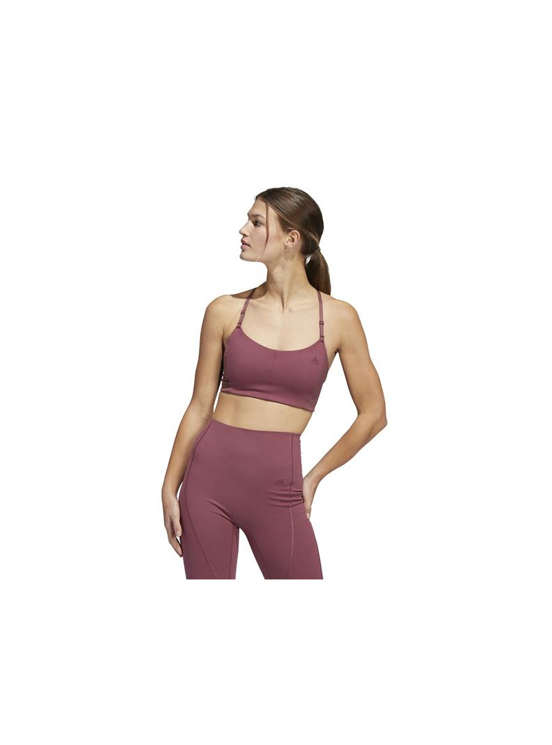 Adidas Damski T-shirt Yo Ls 4e 3s Bra HC7941 Burgund | Sklep Monotox
