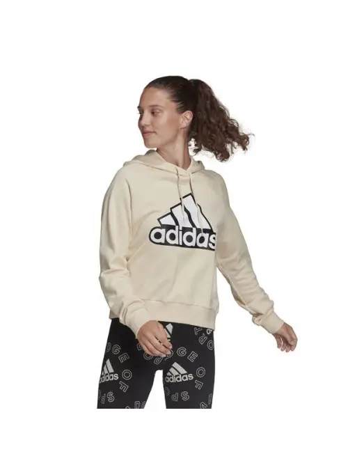 Adidas Damska Bluza W Bluv Q1 Hd HC9179 Beżowy | Sklep Monotox