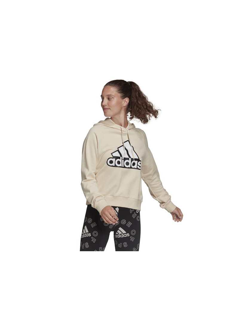 Adidas Damska Bluza W Bluv Q1 Hd HC9179 Beżowy | Sklep Monotox