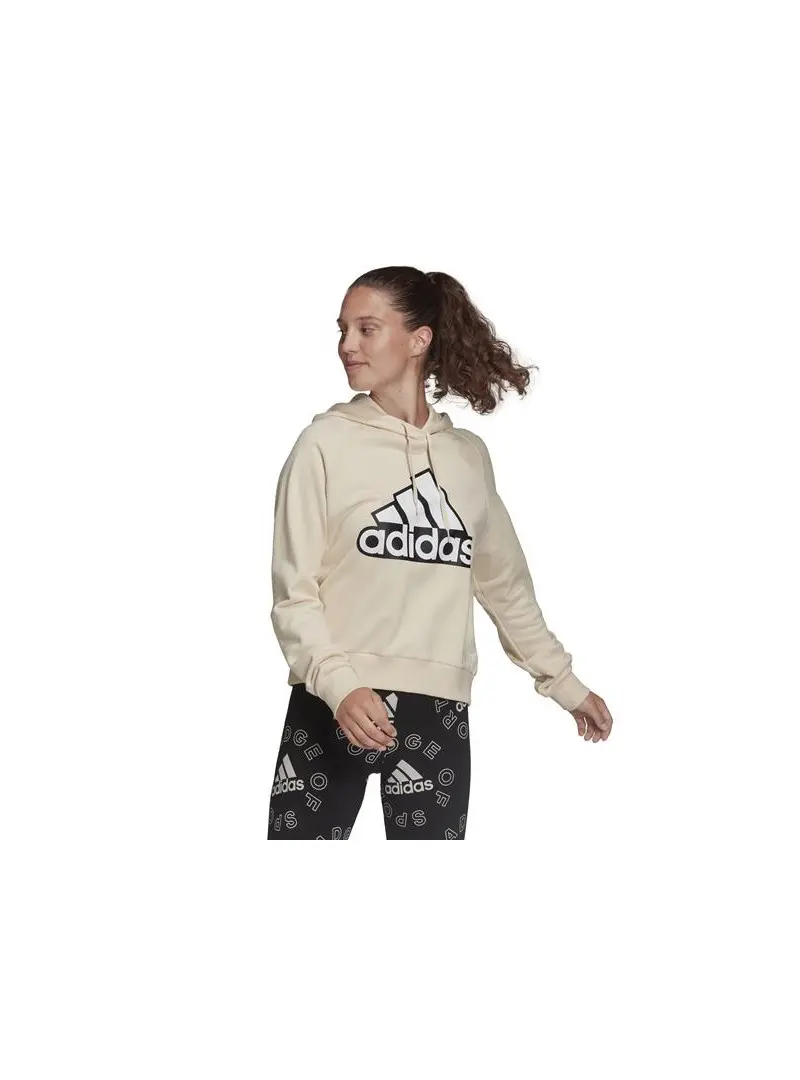 Adidas Damska Bluza W Bluv Q1 Hd HC9179 Beżowy | Sklep Monotox