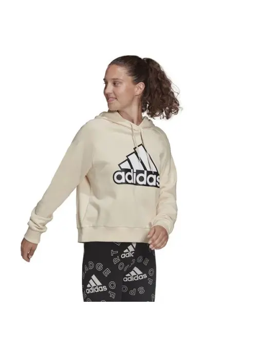 Adidas Damska Bluza W Bluv Q1 Hd HC9179 Beżowy | Sklep Monotox