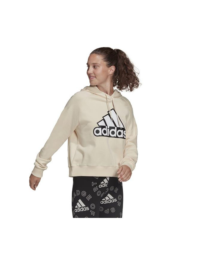 Adidas Damska Bluza W Bluv Q1 Hd HC9179 Beżowy | Sklep Monotox