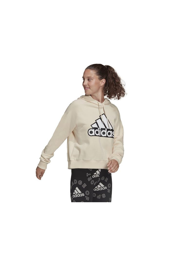 Adidas Damska Bluza W Bluv Q1 Hd HC9179 Beżowy | Sklep Monotox