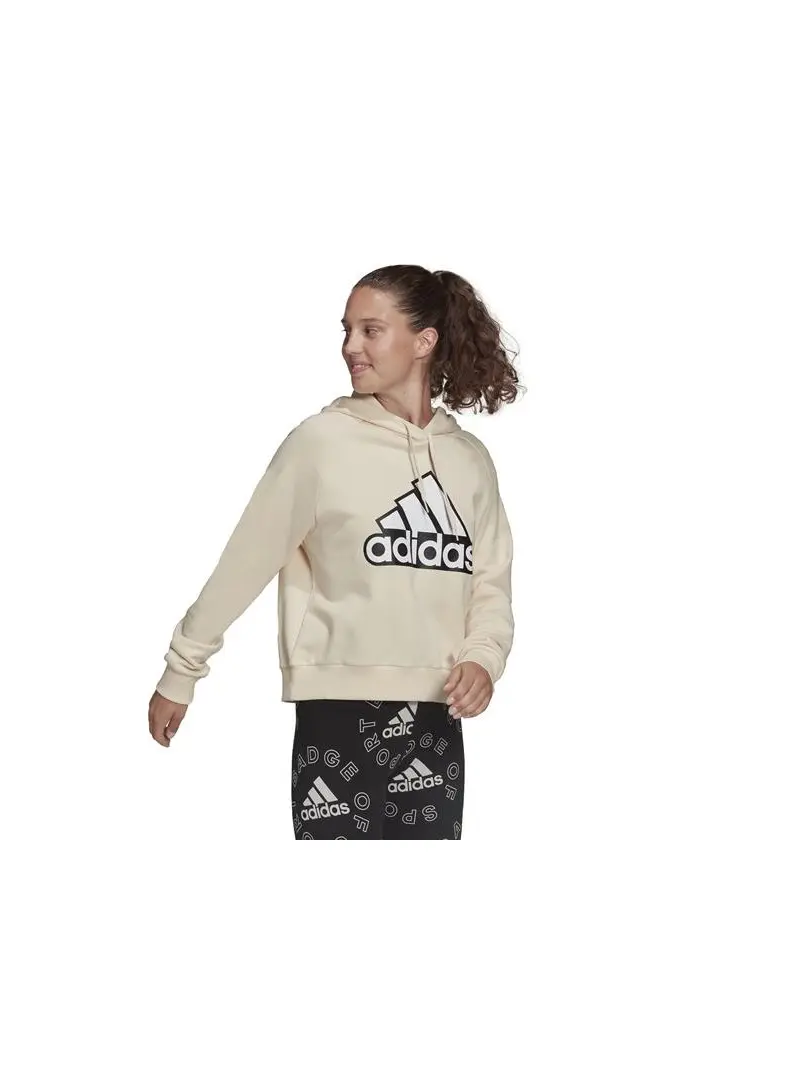 Adidas Damska Bluza W Bluv Q1 Hd HC9179 Beżowy | Sklep Monotox
