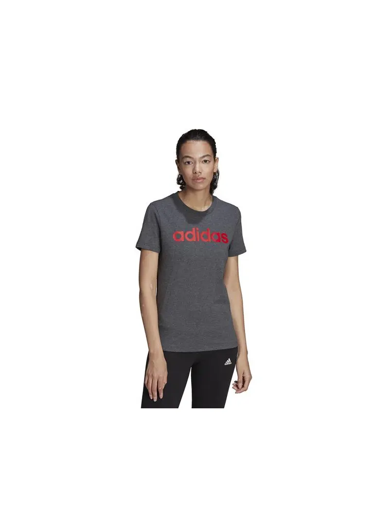 Adidas Damski T-shirt W Lin T HC9279 Szary | Sklep Monotox