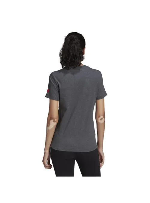 Adidas Damski T-shirt W Lin T HC9279 Szary | Sklep Monotox