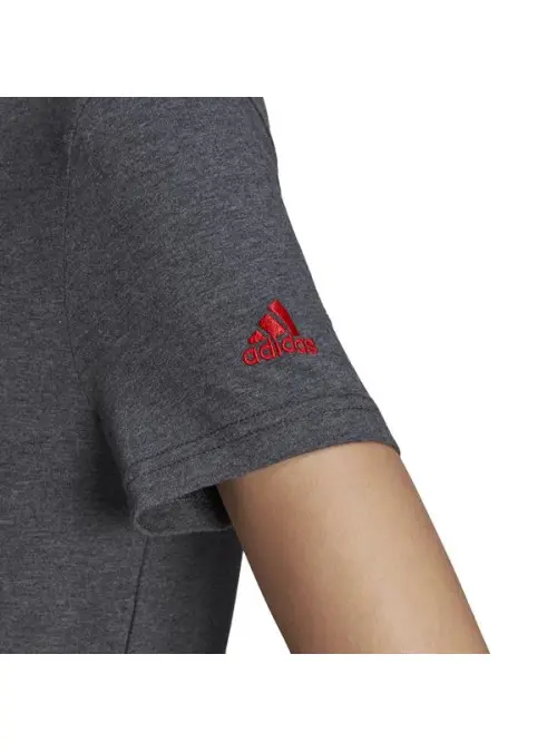 Adidas Damski T-shirt W Lin T HC9279 Szary | Sklep Monotox