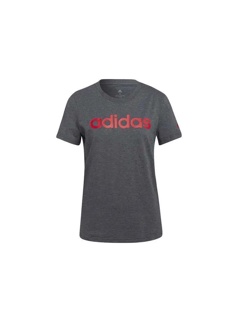 Adidas Damski T-shirt W Lin T HC9279 Szary | Sklep Monotox