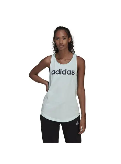 Adidas Damski Top W Lin Tk HD1683 Niebieski | Sklep Monotox