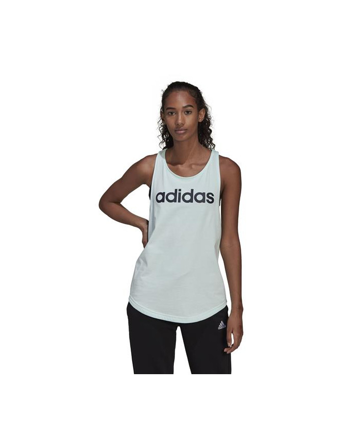 Adidas Damski Top W Lin Tk HD1683 Niebieski | Sklep Monotox
