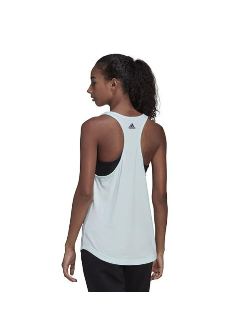 Adidas Damski Top W Lin Tk HD1683 Niebieski | Sklep Monotox