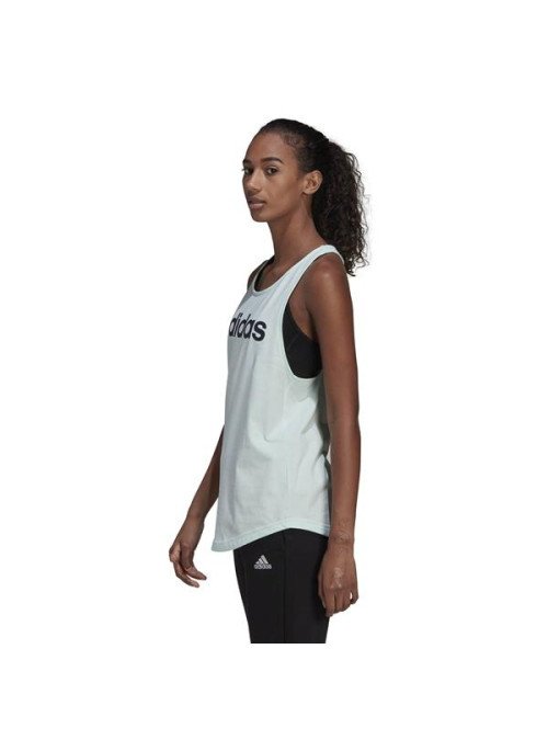 Adidas Damski Top W Lin Tk HD1683 Niebieski | Sklep Monotox