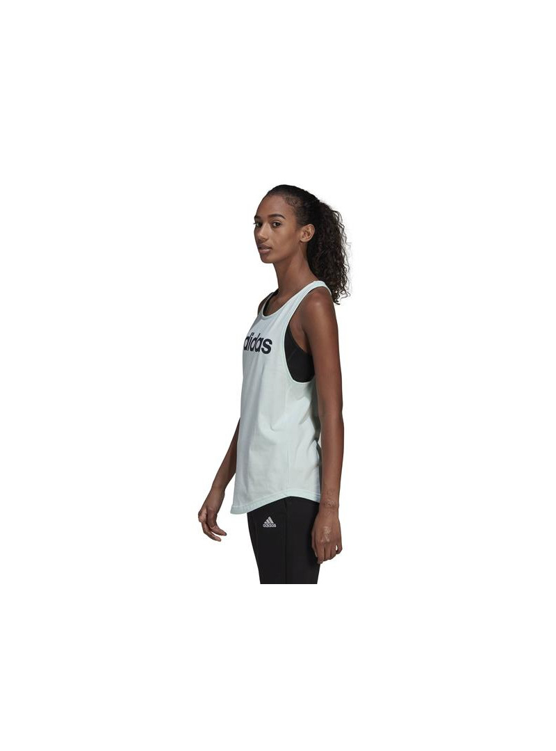 Adidas Damski Top W Lin Tk HD1683 Niebieski | Sklep Monotox
