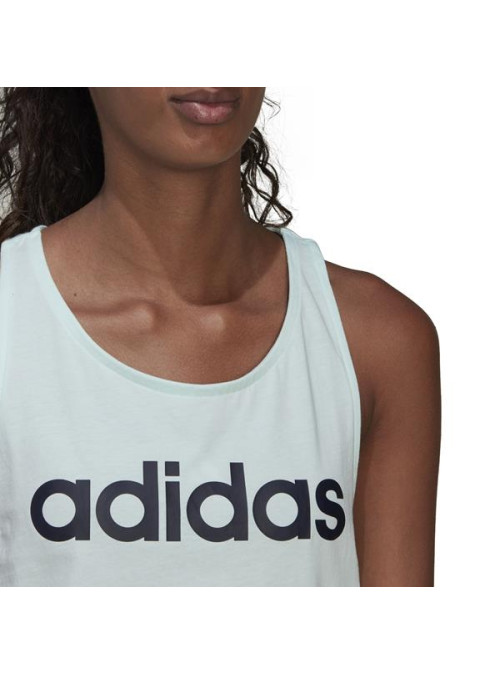 Adidas Damski Top W Lin Tk HD1683 Niebieski | Sklep Monotox