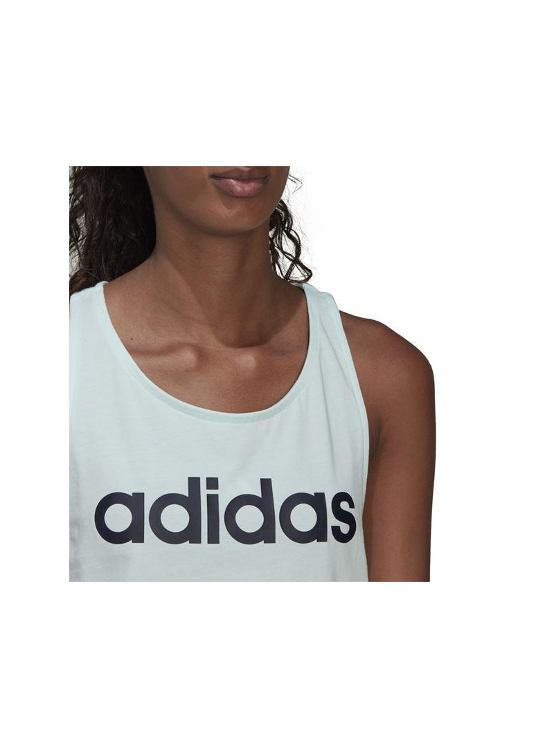 Adidas Damski Top W Lin Tk HD1683 Niebieski | Sklep Monotox