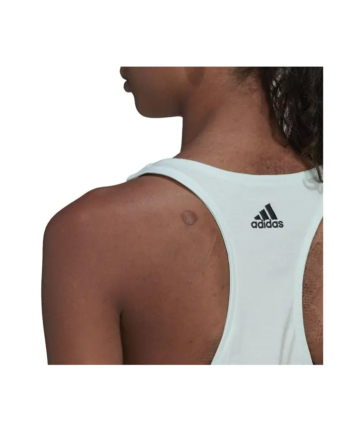 Adidas Damski Top W Lin Tk HD1683 Niebieski | Sklep Monotox