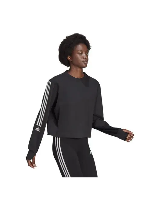 Adidas Damska Bluza W Tc Swt HD1730 Czarny | Sklep Monotox