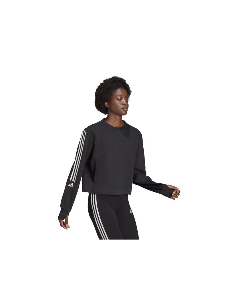 Adidas Damska Bluza W Tc Swt HD1730 Czarny | Sklep Monotox