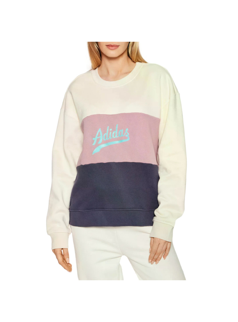 Adidas Damska Bluza Sweater HD9783 Beżowy | Sklep Monotox