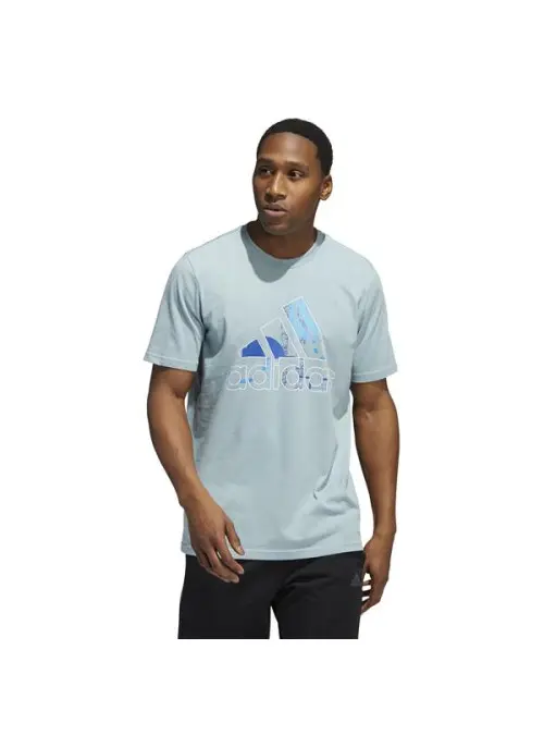 Adidas Męski T-shirt M Art Bos G T HE4824 Niebieski | Sklep Monotox