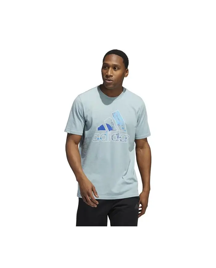 Adidas Męski T-shirt M Art Bos G T HE4824 Niebieski | Sklep Monotox