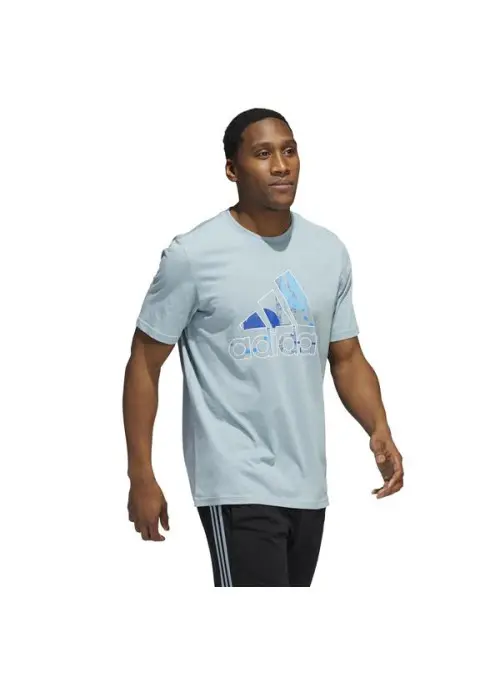 Adidas Męski T-shirt M Art Bos G T HE4824 Niebieski | Sklep Monotox