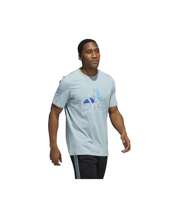 Adidas Męski T-shirt M Art Bos G T HE4824 Niebieski | Sklep Monotox