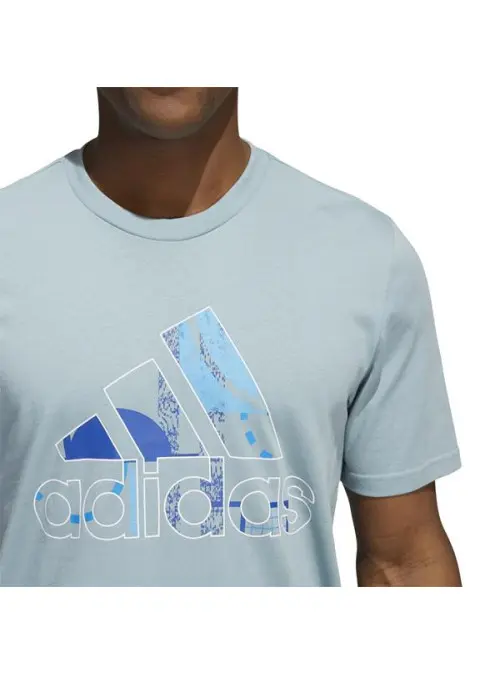 Adidas Męski T-shirt M Art Bos G T HE4824 Niebieski | Sklep Monotox