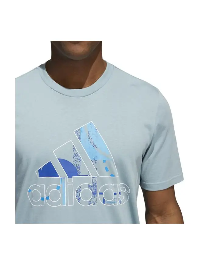 Adidas Męski T-shirt M Art Bos G T HE4824 Niebieski | Sklep Monotox