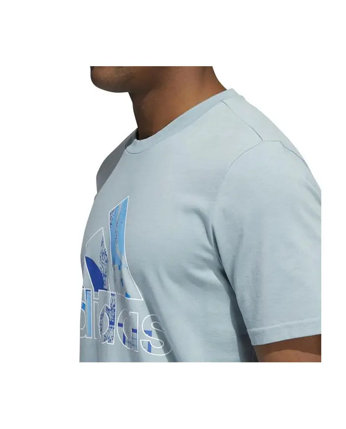 Adidas Męski T-shirt M Art Bos G T HE4824 Niebieski | Sklep Monotox