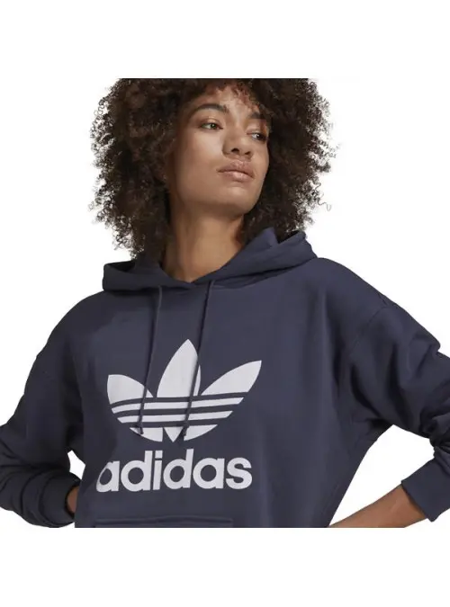 Adidas Damska Bluza Trf Hoodie HE6951 Granatowy | Sklep Monotox