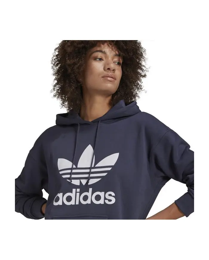 Adidas Damska Bluza Trf Hoodie HE6951 Granatowy | Sklep Monotox