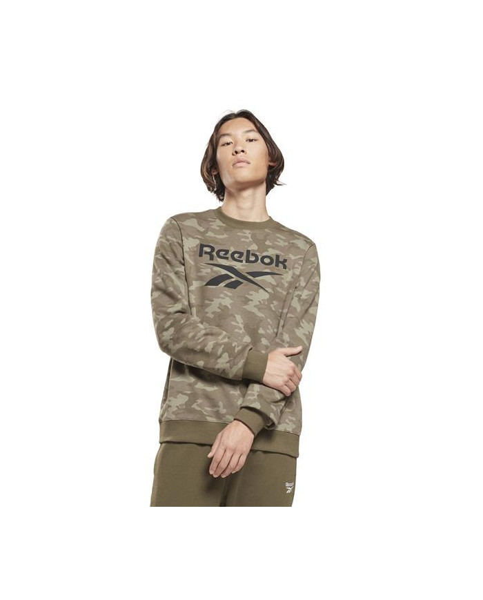 Reebok Męska Bluza Id Crew HE8173 Zielony | Sklep Monotox