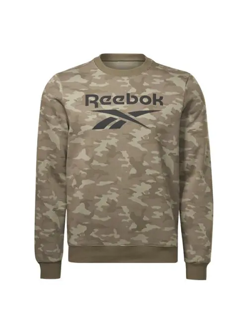 Reebok Męska Bluza Id Crew HE8173 Zielony | Sklep Monotox