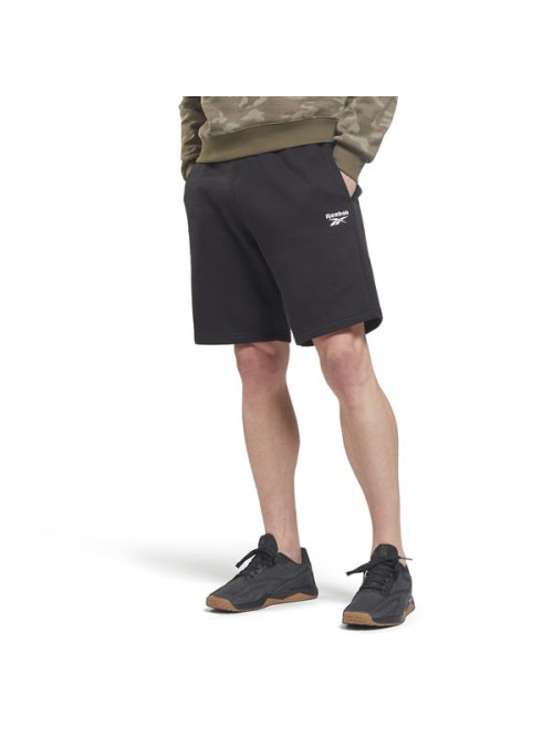 Reebok Męskie Szorty Ri Left Leg Logo Sh HG4453 Czarny | Sklep Monotox