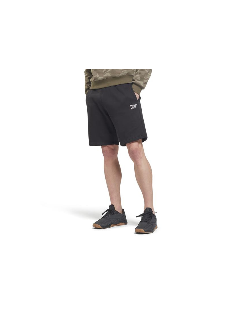 Reebok Męskie Szorty Ri Left Leg Logo Sh HG4453 Czarny | Sklep Monotox