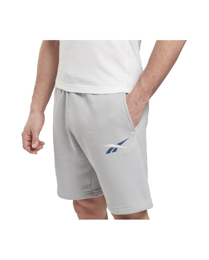 Reebok Męskie Szorty Te Vector Fleece Sh HI0585 Szary | Sklep Monotox