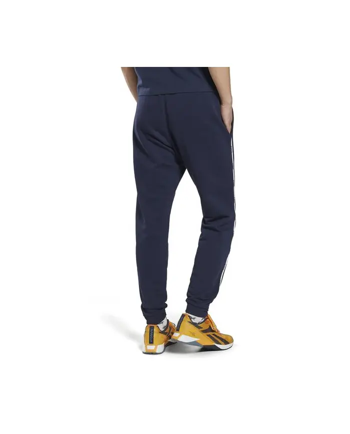 Reebok Męskie Spodnie Wor Piping Jogger HI0692 Granatowy | Sklep Monotox
