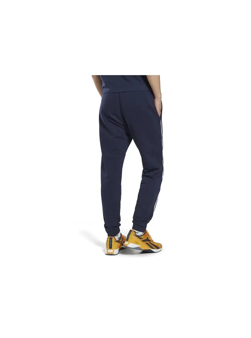 Reebok Męskie Spodnie Wor Piping Jogger HI0692 Granatowy | Sklep Monotox