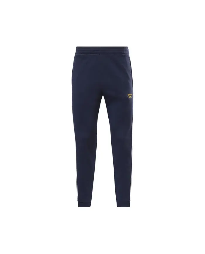 Reebok Męskie Spodnie Wor Piping Jogger HI0692 Granatowy | Sklep Monotox