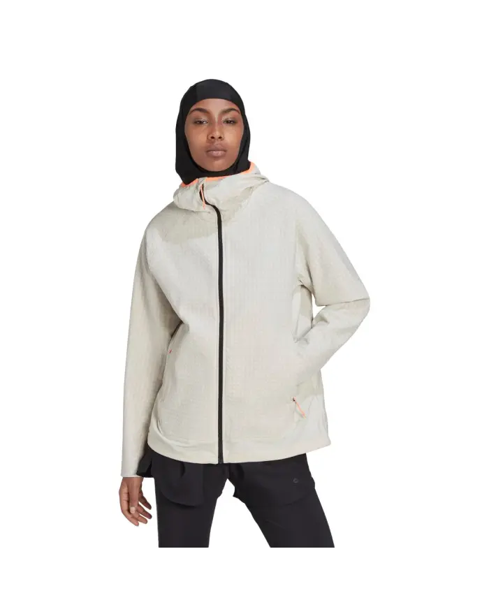 Adidas Damska Kurtka Xcity Softshell HK6479 Beżowy | Sklep Monotox