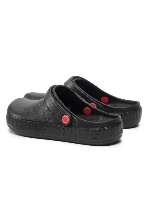 Big Star Damskie Klapki Big Seb II275001 Czarny | Sklep Monotox