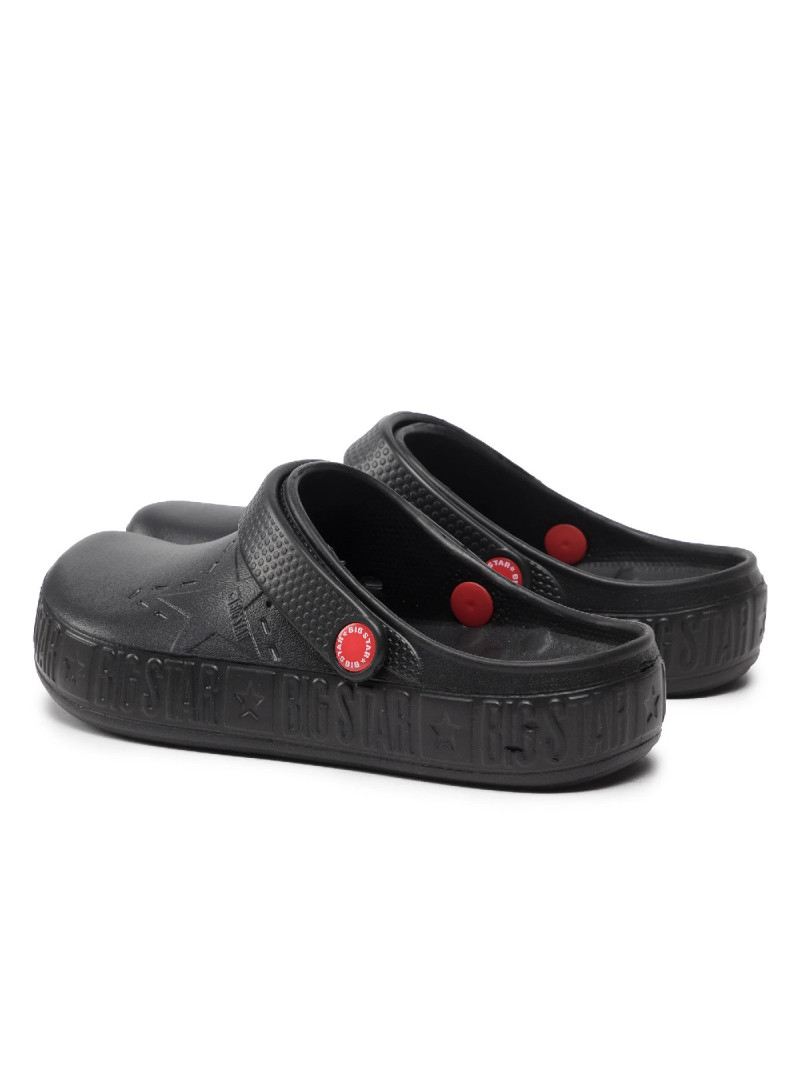 Big Star Damskie Klapki Big Seb II275001 Czarny | Sklep Monotox