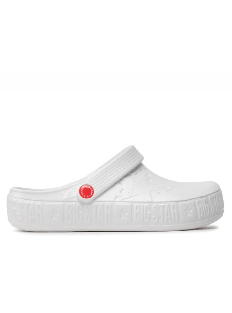 Big Star Damskie Klapki Big Seb II275003 Biały | Sklep Monotox