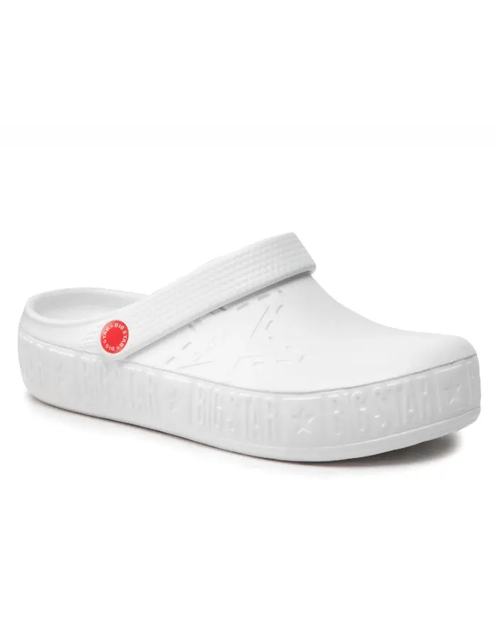 Big Star Damskie Klapki Big Seb II275003 Biały | Sklep Monotox