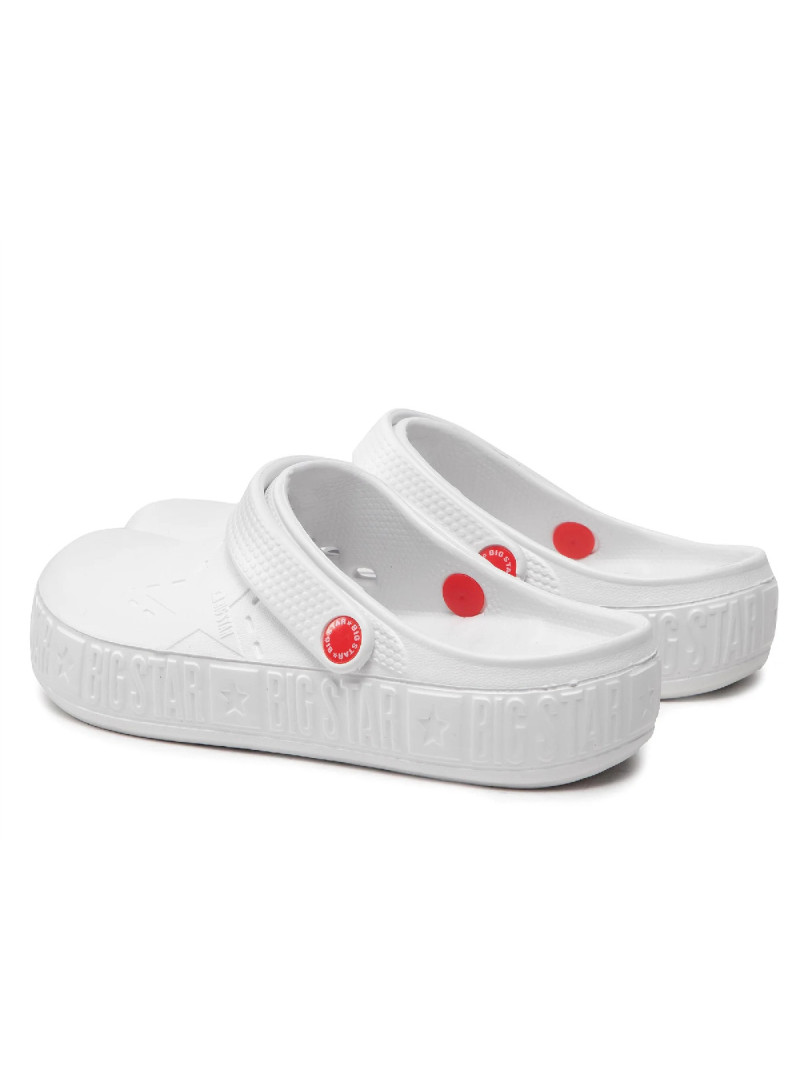 Big Star Damskie Klapki Big Seb II275003 Biały | Sklep Monotox