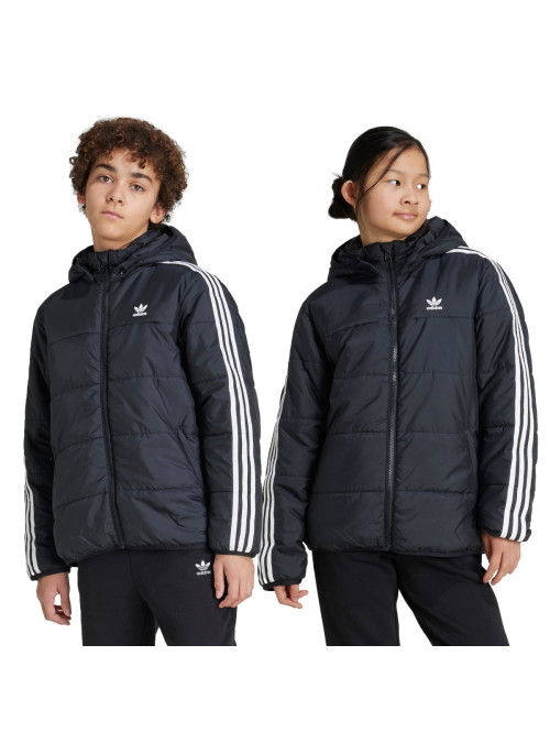 Adidas Dziecięca Junior Kurtka Padded Jacket IY7497 Czarny | Sklep Monotox