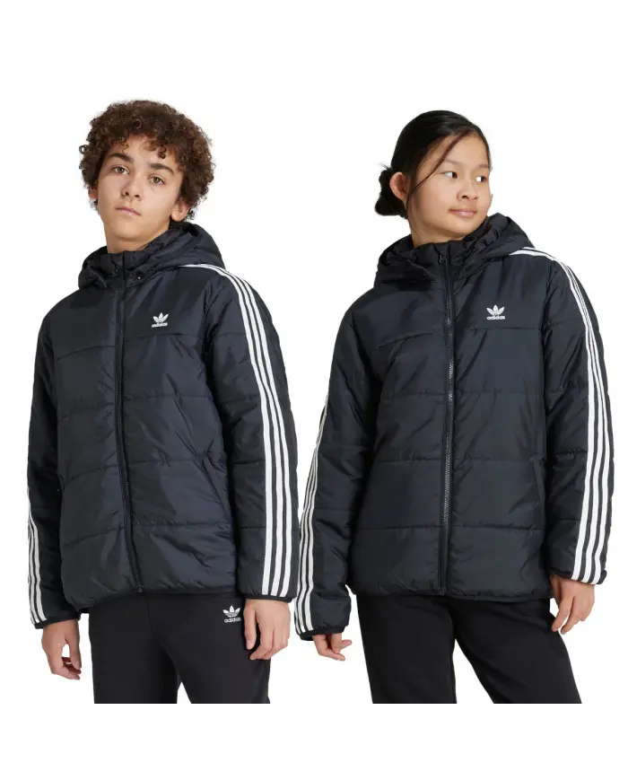 Adidas Dziecięca Junior Kurtka Padded Jacket IY7497 Czarny | Sklep Monotox